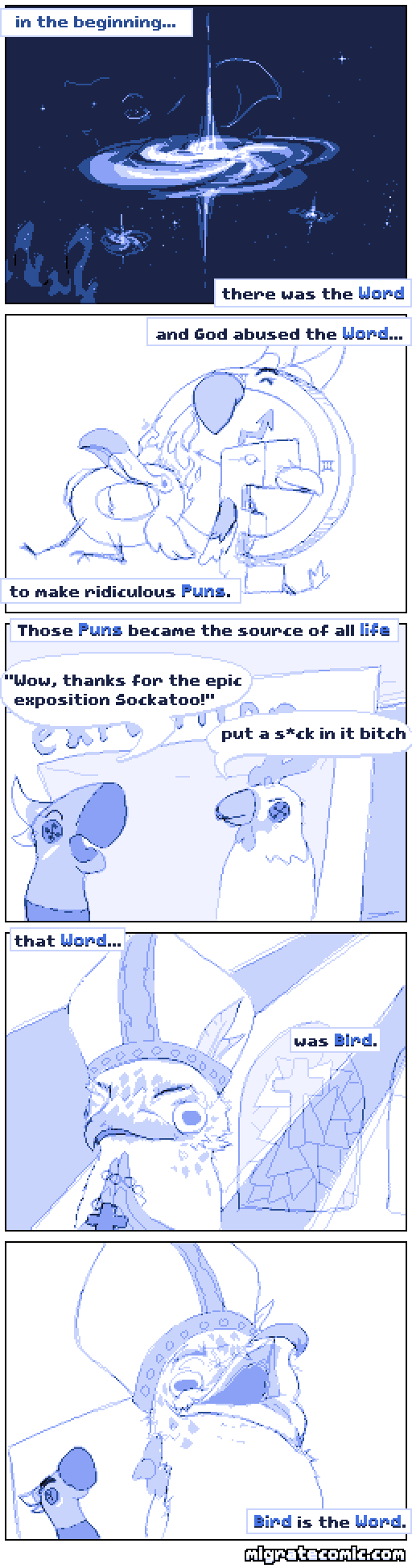 The lamest creation myth yet foretold